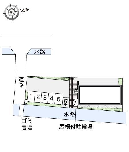 東森本(46446)の駐車配置図