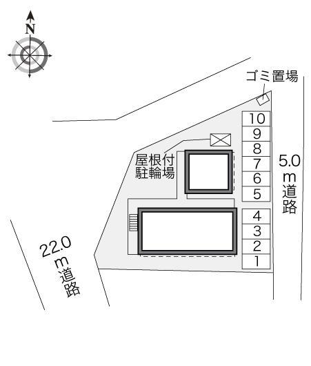 プロシード(28543)の駐車配置図