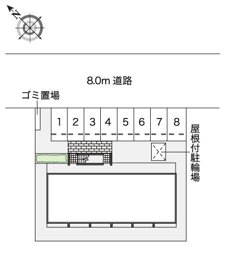 エーピーティー(47318)の駐車配置図