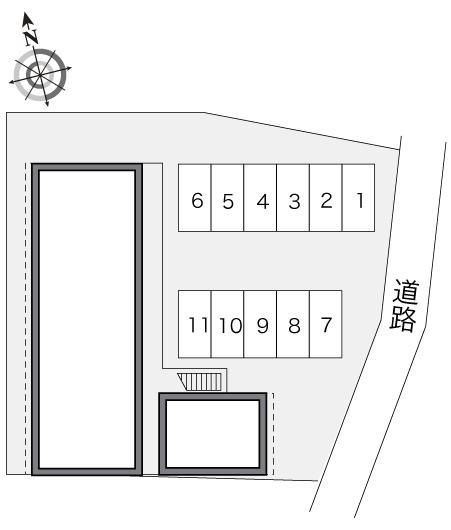 ミッドフォート(22672)の駐車配置図