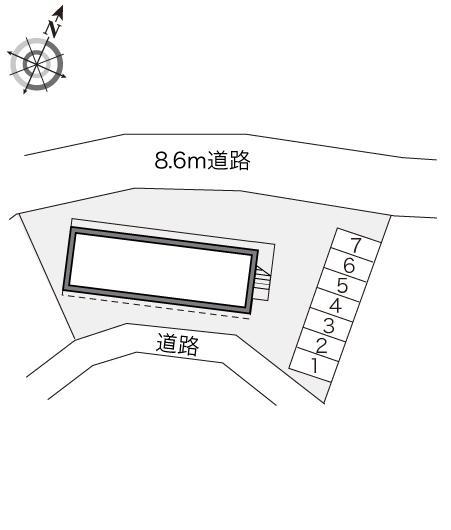白山(16743)の駐車配置図