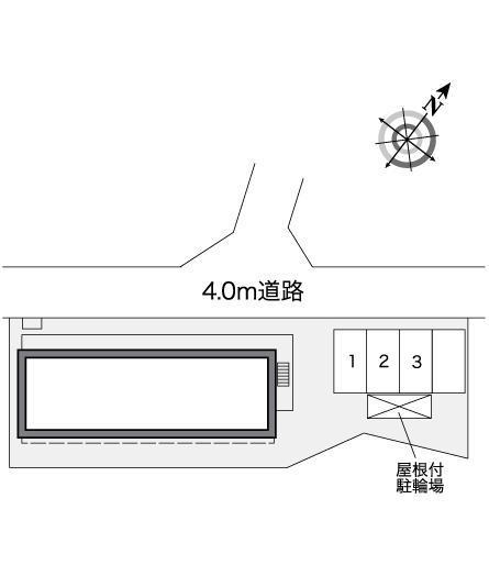 ジュネス(25262)の駐車配置図
