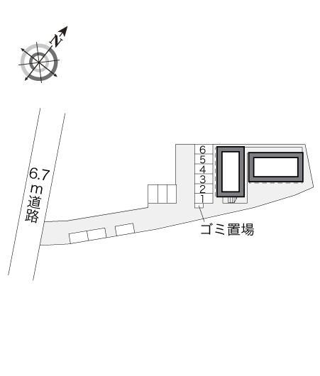 Ｓ　Ｍ　Ｅ(20243)の駐車配置図