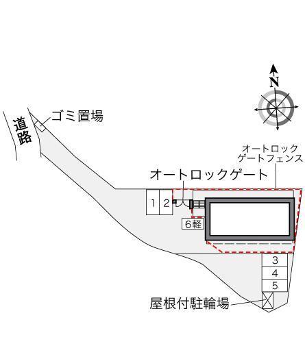 オリーブ(37107)の駐車配置図