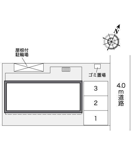 ドエル９５(27621)の駐車配置図