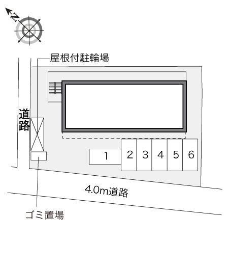 コマツ(33609)の駐車配置図