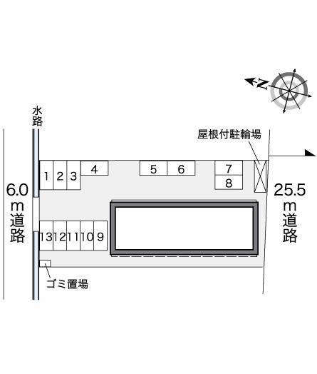 トランタン(39723)の駐車配置図