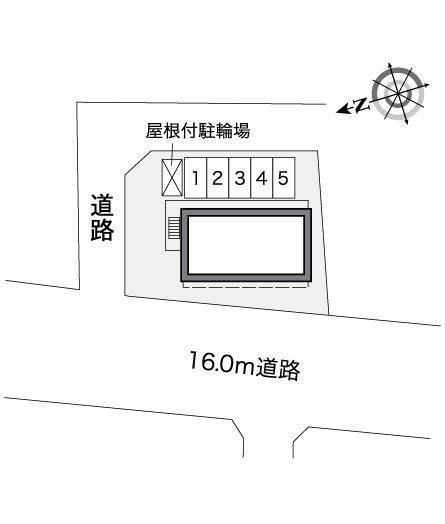 ＧＡＲＤＥＮ　丘(25282)の駐車配置図