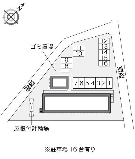大楽寺(28133)の駐車配置図
