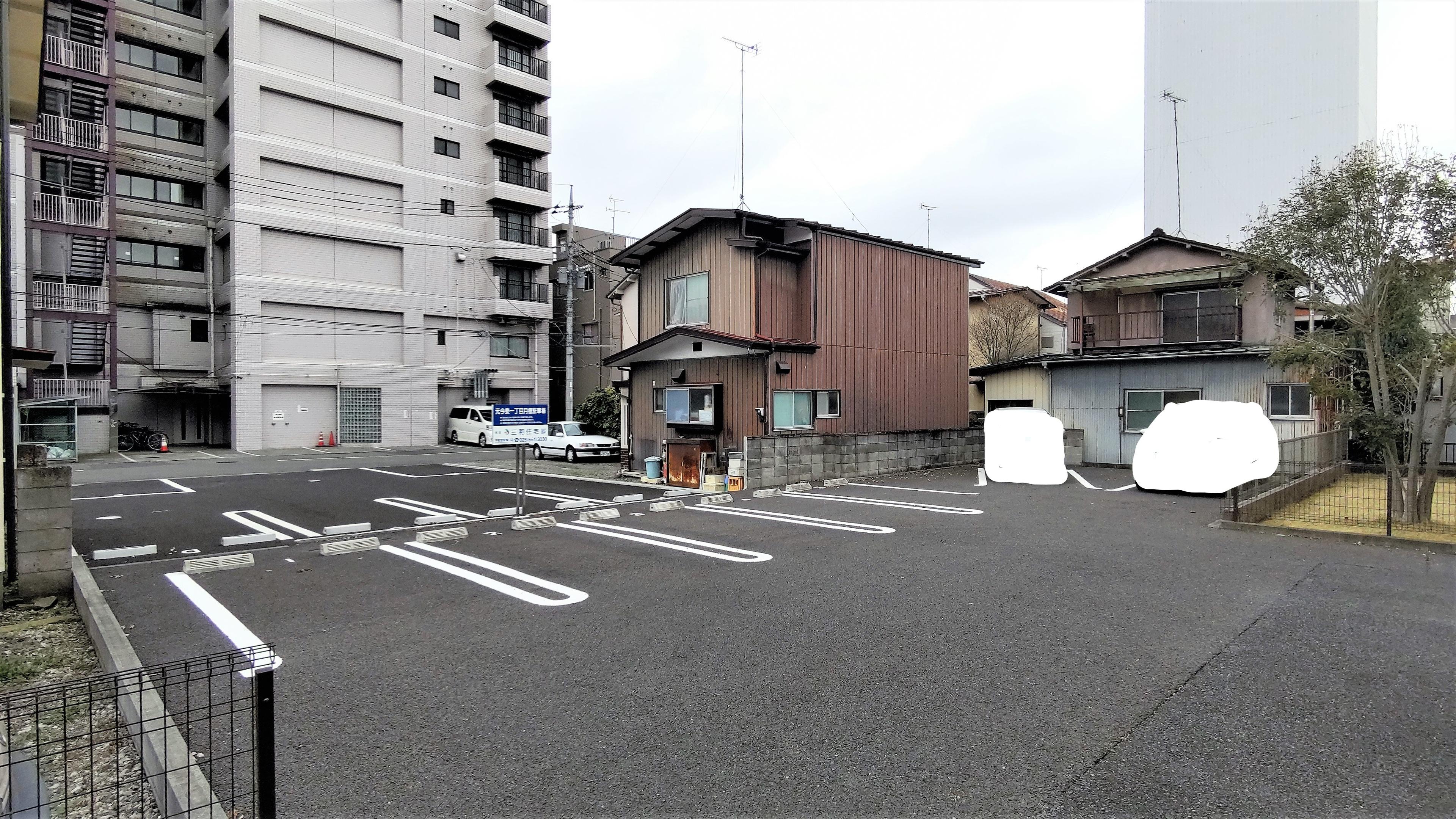 元今泉１丁目月極駐車場の外観・駐車場イメージ2枚目
