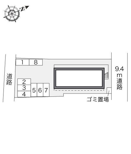 メゾン・ド・ユニオン(22034)の駐車配置図