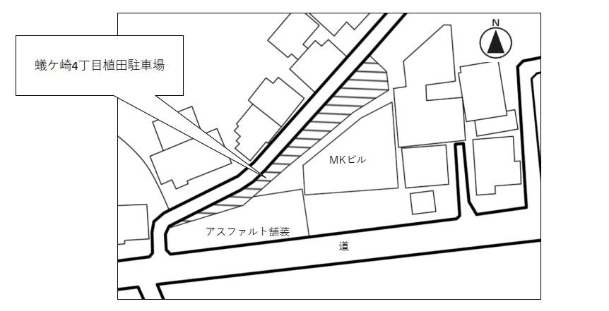 蟻ケ崎四丁目植田駐車場の外観・駐車場イメージ1枚目