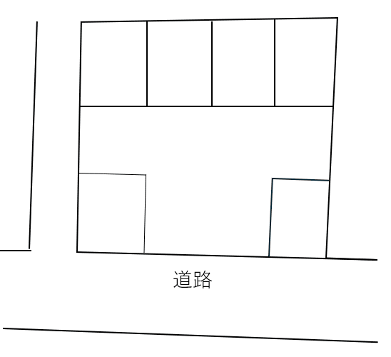 牧野町51-4駐車場の駐車配置図