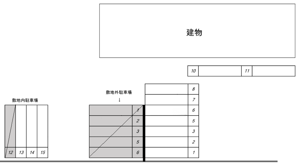 都の駐車配置図