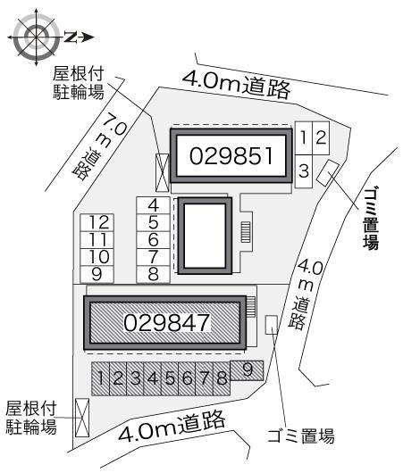 ＩＺＭ　Ⅰ(29847)の駐車配置図