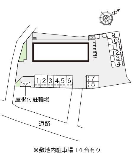 リバティーｌｉｆｅ(14435)の駐車配置図