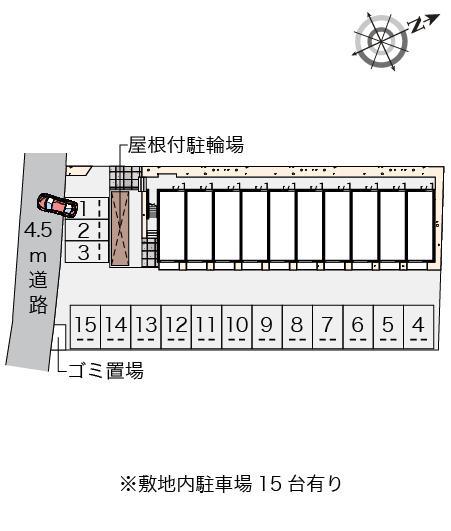 ミランダセジュール(58774)の駐車配置図