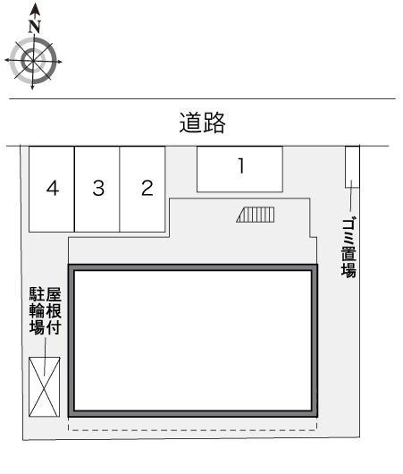 エーリ(24171)の駐車配置図