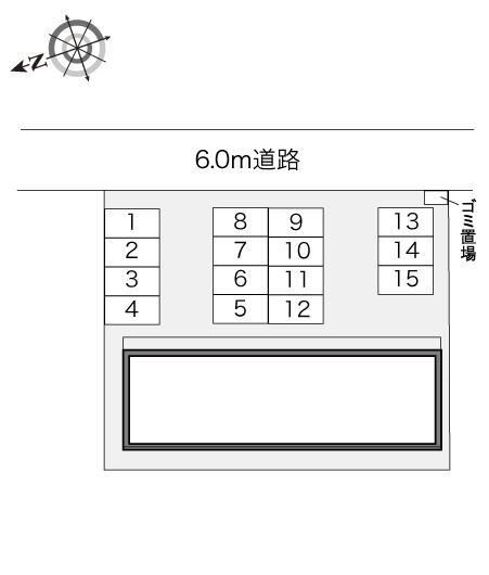 センチュリーⅡ(21910)の駐車配置図