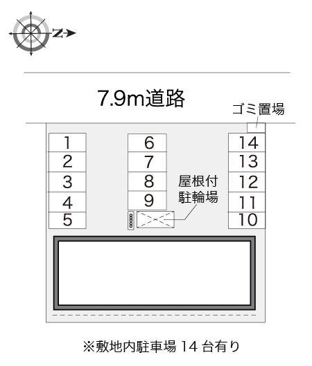 Ｍｙやまが(14676)の駐車配置図