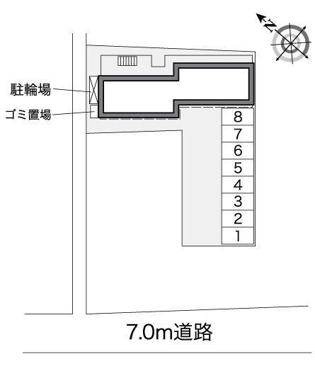 アスリーサ(26651)の駐車配置図
