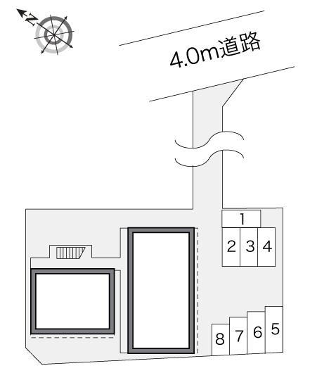 マーテルコサージ１２(21492)の駐車配置図