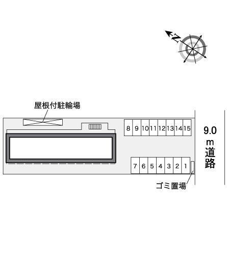 ＮａＮａ(37250)の駐車配置図