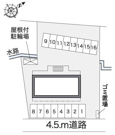 道崎(39038)の駐車配置図