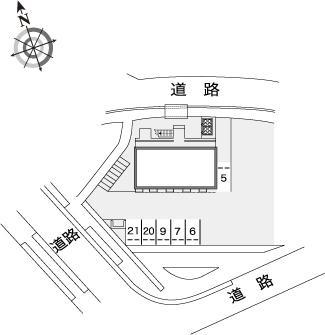 高橋(13114)の駐車配置図