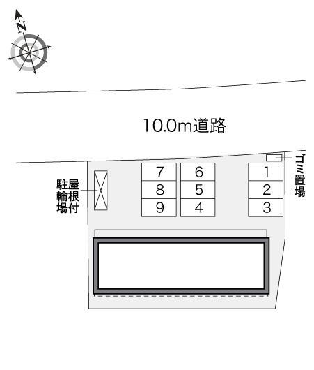 大石(28433)の駐車配置図