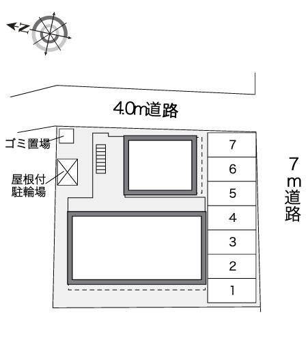エル　リーオ(30249)の駐車配置図