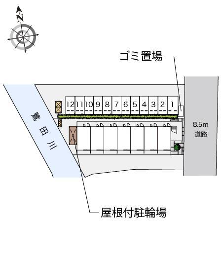 ドムス筑紫野(14791)の駐車配置図