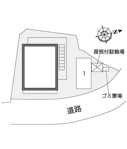 新町グリーンパーク(38204)の駐車配置図