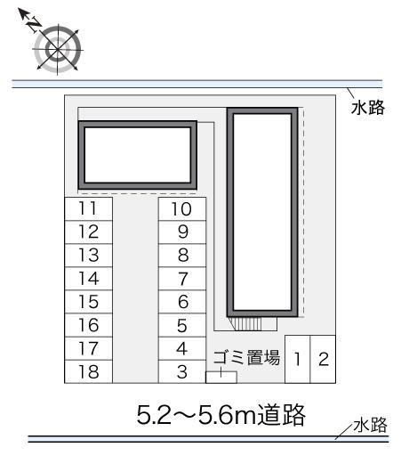 岐阜インター(21182)の駐車配置図