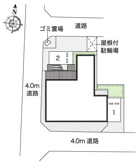 プラシード(38565)の駐車配置図