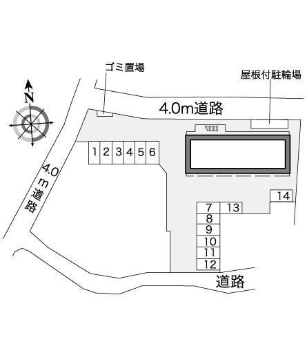 望(25018)の駐車配置図