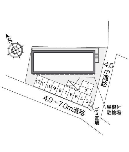 プライムコート(26252)の駐車配置図