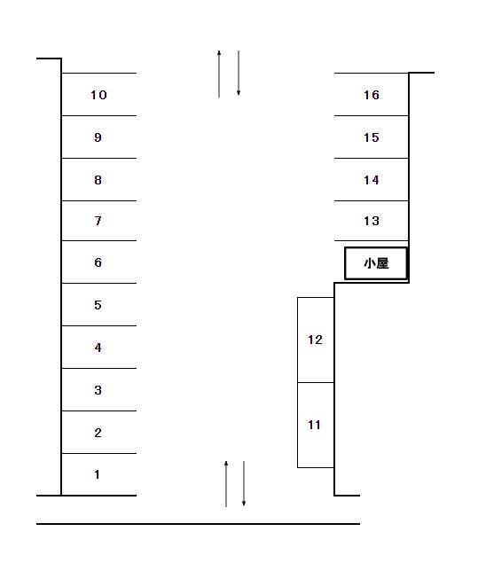 J-223の駐車配置図