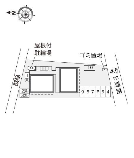コンフォート(27995)の駐車配置図