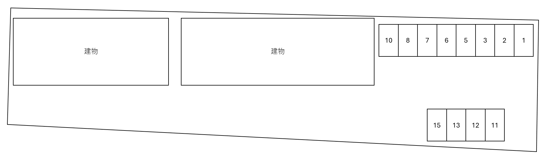 グラン・シェールⅠの駐車配置図