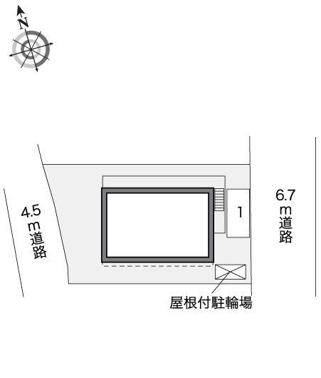 せせらぎ(30719)の駐車配置図
