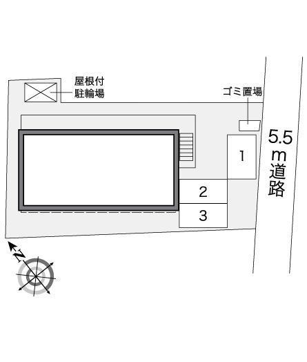 パーシモン(26242)の駐車配置図