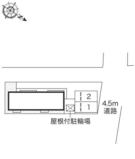 ビーチサイドＹＡＳ(46140)の駐車配置図