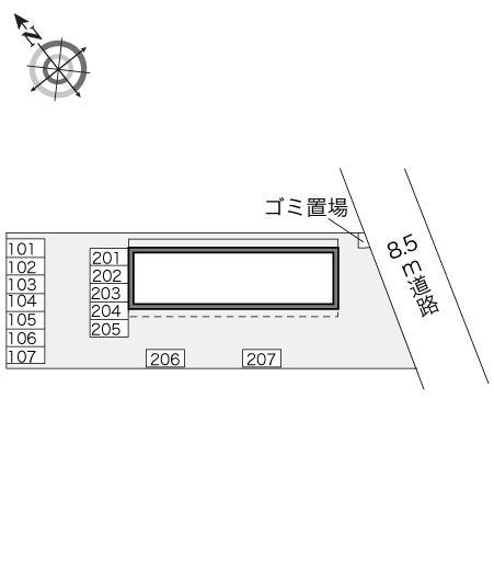 ＫＯＹＯ(10843)の駐車配置図