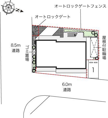 ガイア(44597)の駐車配置図