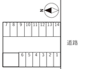 早出-22の駐車場