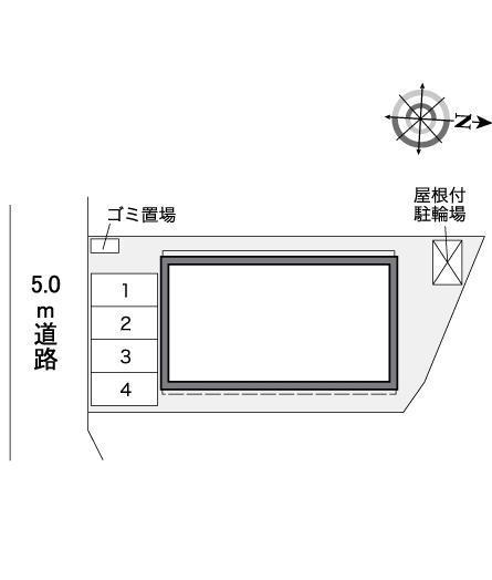 成願寺(37638)の駐車配置図
