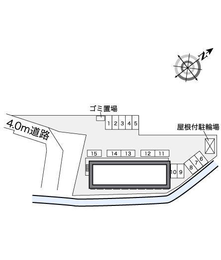 といで(25130)の駐車配置図