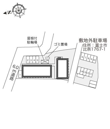 ベルグローブ(23429)の駐車配置図