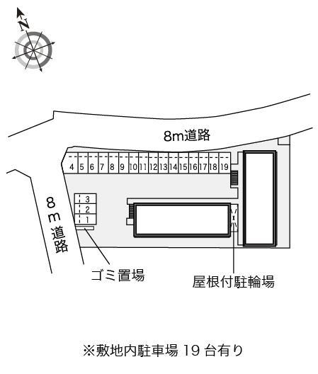 Ｎｅｏ　深阪(22074)の駐車配置図